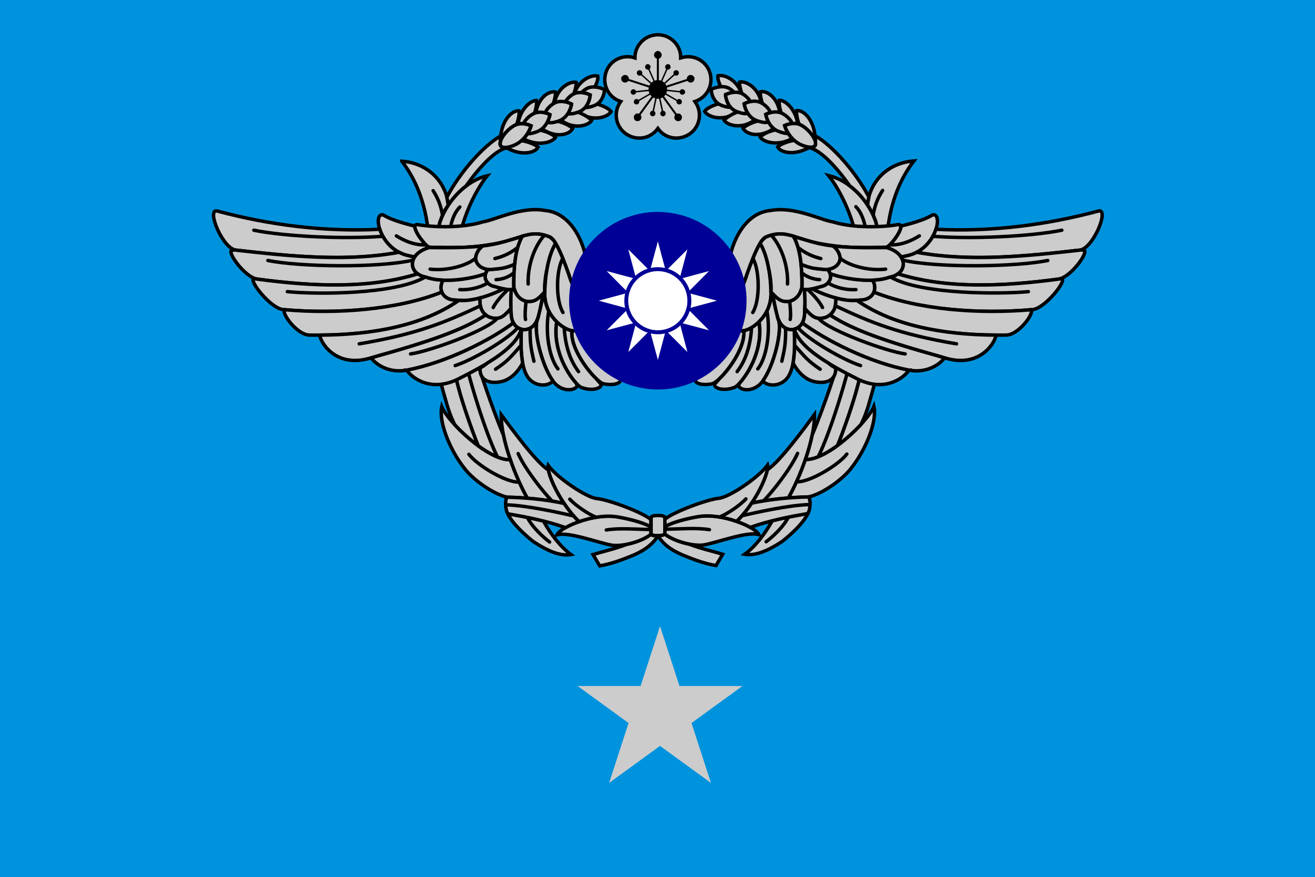 ملف:ROCAF Major General's Flag.svg - المعرفة