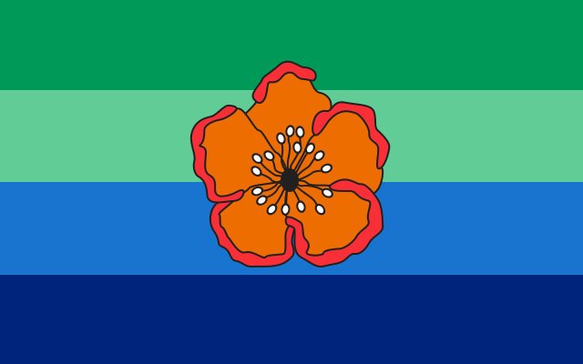 ملف:Flag of Angaur State.svg