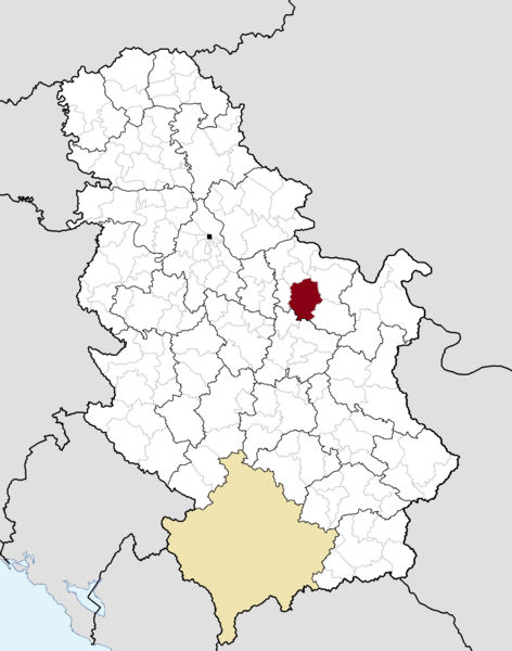 ملف:Municipalities of Serbia Petrovac.png