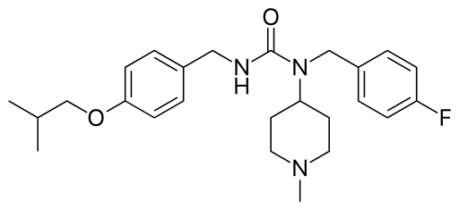 ملف:Pimavanserin structure.svg