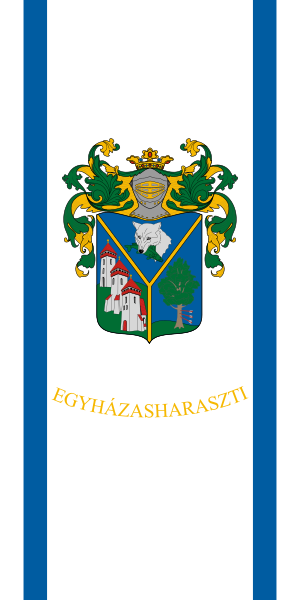 ملف:Flag of Egyházasharaszti.svg