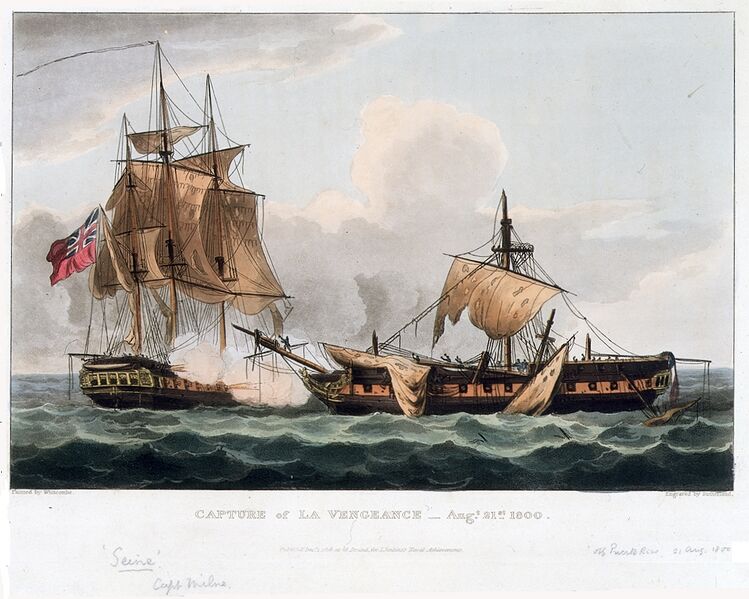 ملف:HMS Seine and Vengeance.jpg