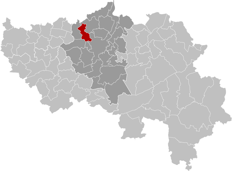 ملف:Ans Liège Belgium Map.svg