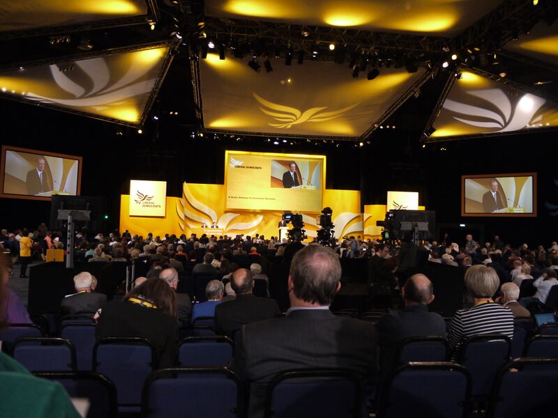 ملف:Liberal Democrat Conference 2011.jpg