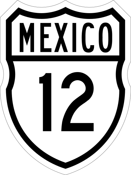 ملف:Carretera federal 12.svg