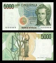 Lire 5000 (Vincenzo Bellini).JPG