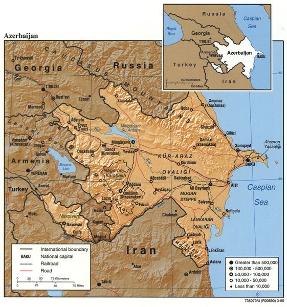 ملف:Azerbaijan 1995 CIA map.jpg
