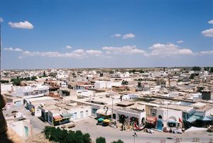 The skyline of El Djem