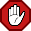 ملف:Stop hand.svg