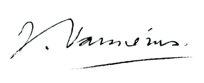 ملف:Jules Vannérus (signature).tiff