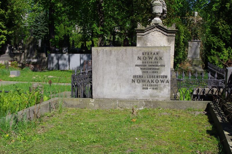 ملف:Stefan Nowak grób.JPG