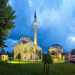 Ferhat Pasha Mosque, after it was reconstructed in 2016