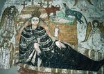 Coptic Nativity fresco 10th or 11th century, Farras, Sudan
