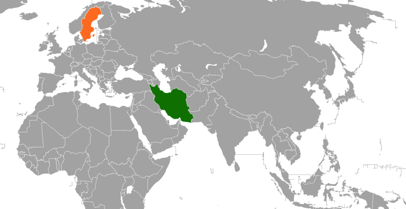 ملف:Iran Sweden Locator.png