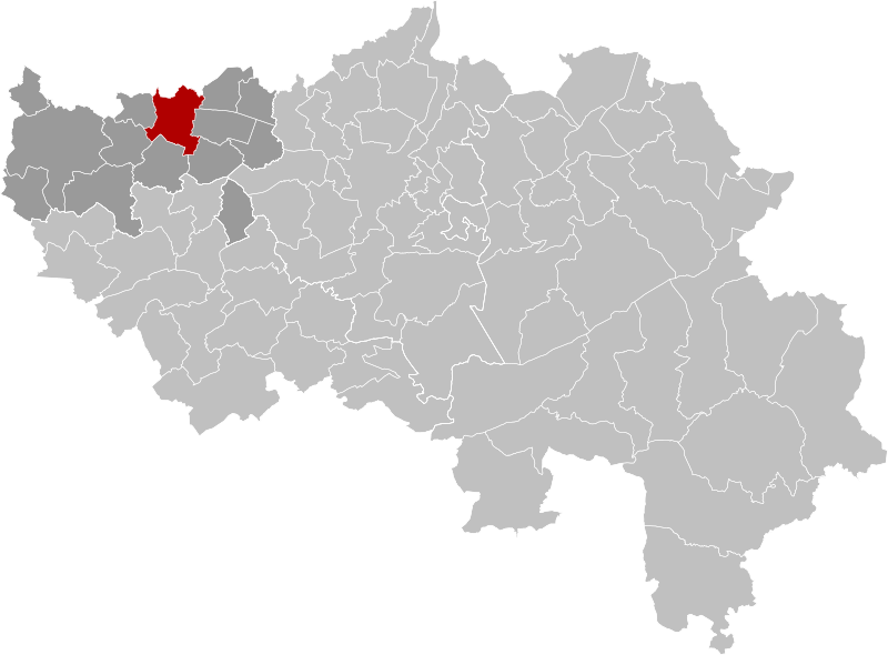 ملف:Waremme Liège Belgium Map.svg