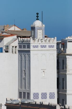 Minaret de la Grande Mosquée d'Alger (Djamâa El Kebir).jpg
