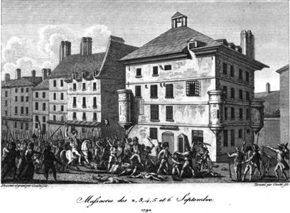 Massacre of prisoners in Paris prisons (September 2–7, 1792)