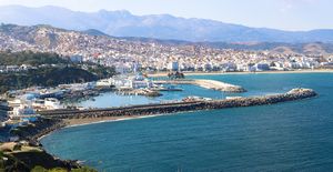 صورة للمضيق.