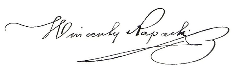 ملف:Podpis Wincentego Rapackiego (ojca).jpg