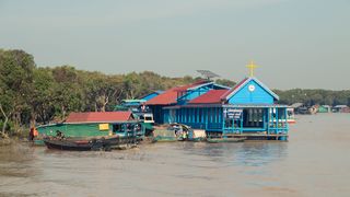 Floating church