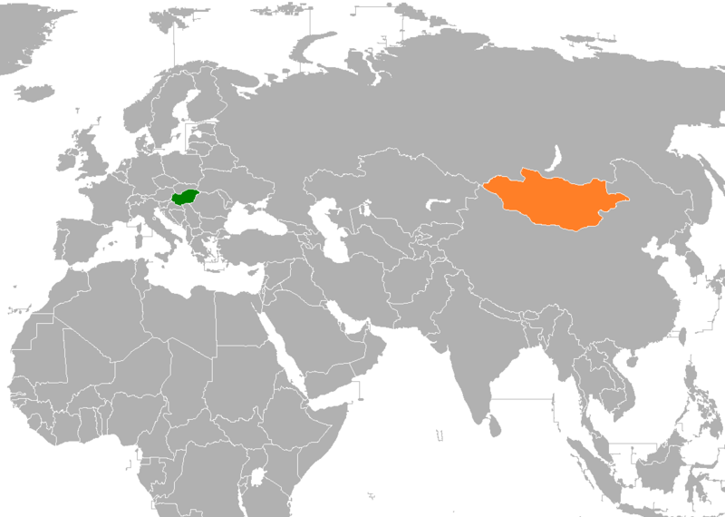 ملف:Hungary Mongolia Locator.png