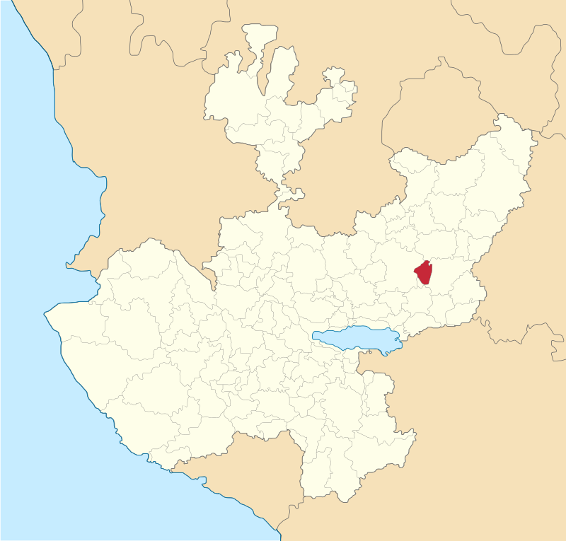 ملفMexico Jalisco San Ignacio Cerro Gordo location map.svg المعرفة