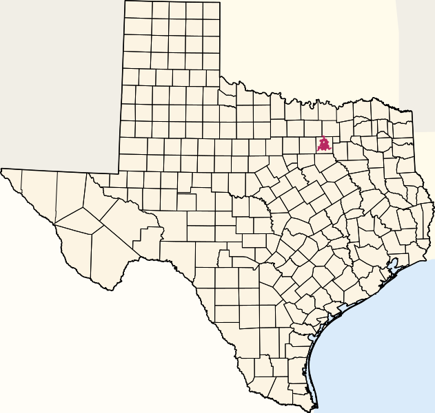 ملف:Texas map - Dallas.svg