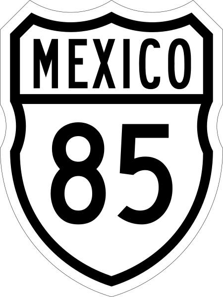 ملف:Carretera federal 85.svg