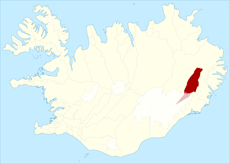 ملف:Fljótsdalshreppur Loc.svg