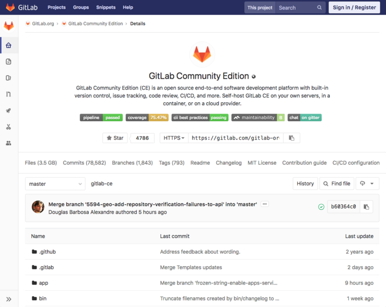ملف:GitLab running 11.0 (2018-07).png