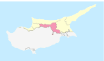 Northern Cyprus Lefkosa district.svg