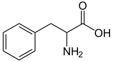 ملف:Phenylalanin - Phenylalanine.svg