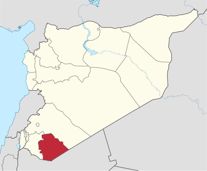 ملف:As-Suwayda in Syria (+Golan).svg