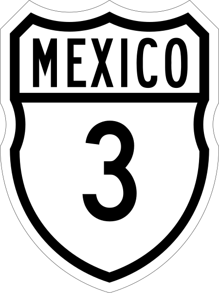 ملف:Carretera federal 3.svg