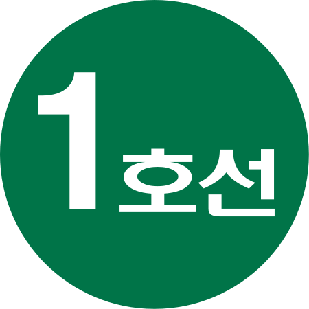 ملف:Daejeon Metro Line 1.svg