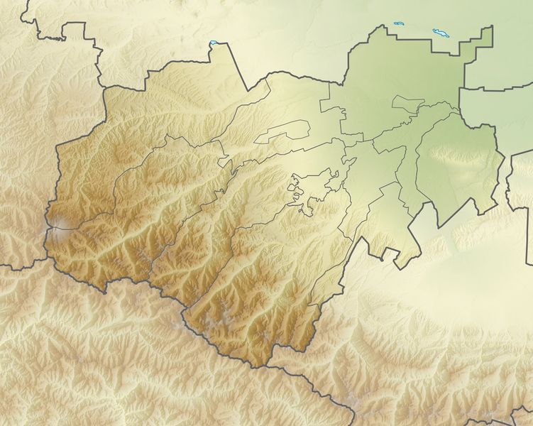ملف:Relief Map of Kabardino-Balkaria.jpg