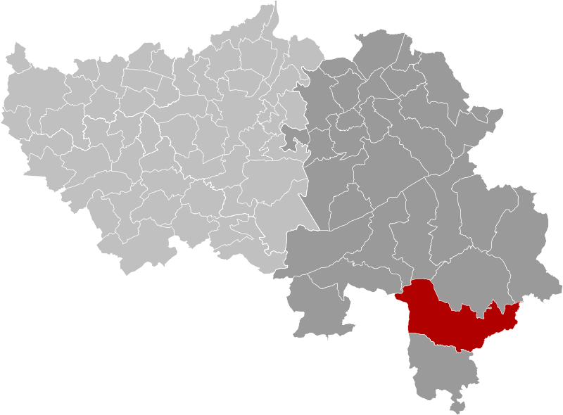 ملف:Sankt-Vith Liège Belgium Map.svg