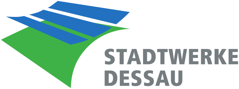 ملف:Stadtwerke Dessau Logo.svg