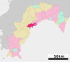 Susaki in Kochi Prefecture Ja.svg