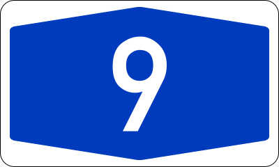 ملف:Bundesautobahn 9 number.svg