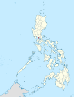 Map of the Philippines highlighting the National Capital Region