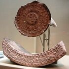 Temple tiles from Nara, 7th century