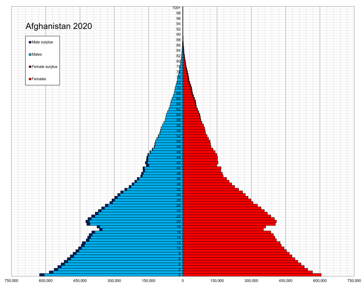 سكان أفغانستان عدد 2021 كم كم يبلغ