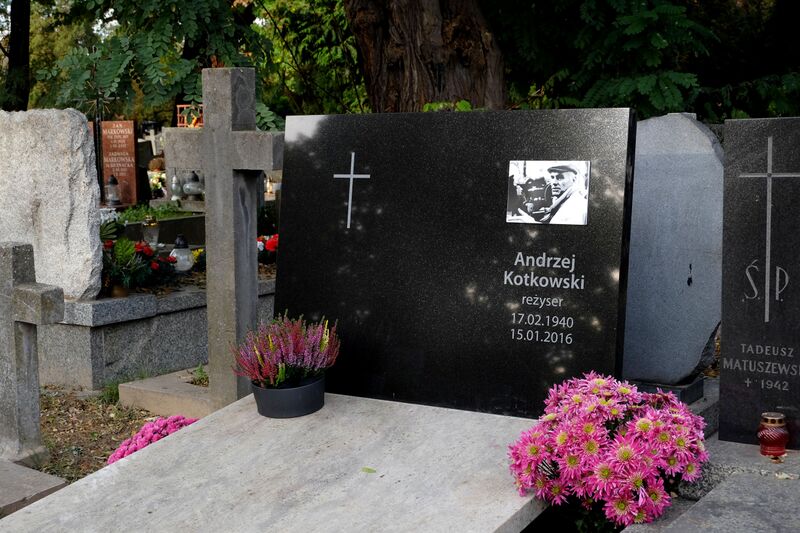 ملف:Andrzej Kotkowski (grób) 02.jpg