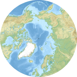 Prince Gustav Adolf Sea is located in القطب الشمالي
