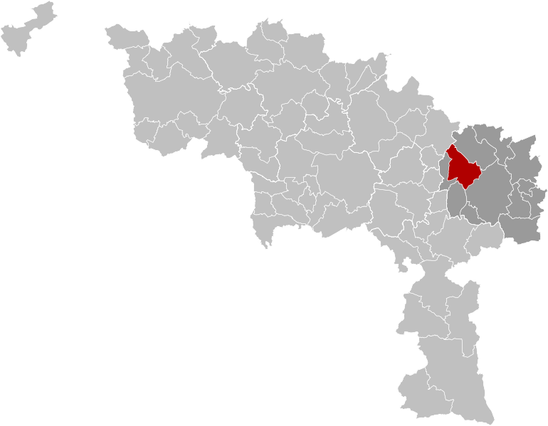 ملف:Courcelles Hainaut Belgium Map.svg