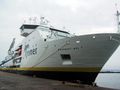 The research vessel Pourquoi pas? at Brest, فرنسا