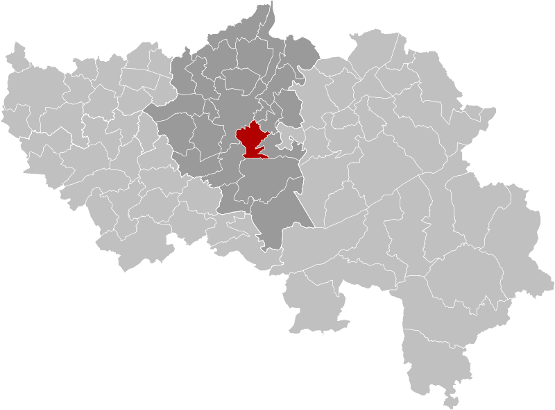 ملف:Chaudfontaine Liège Belgium Map.svg