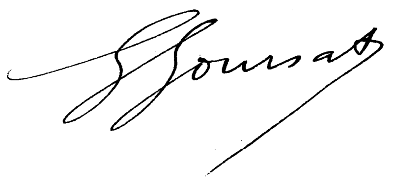 ملف:Georges Goursat Signature.png