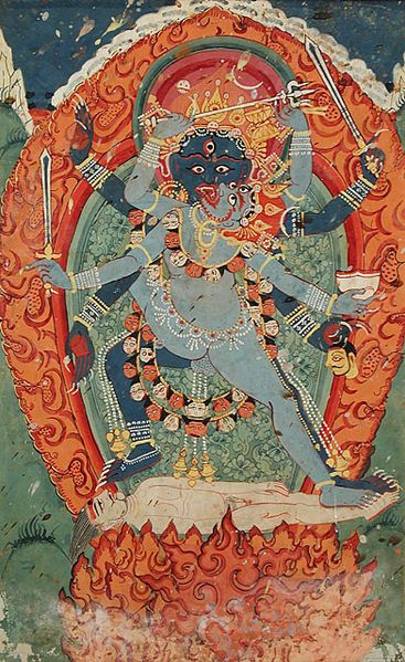 ملف:Kali and Bhairava in Union.jpg